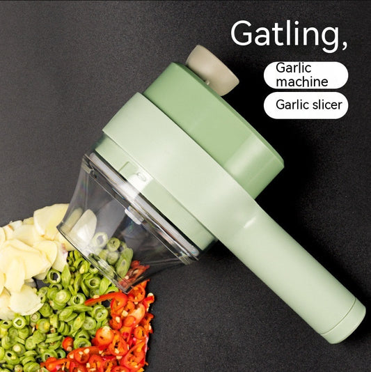 !!!𝗡𝗘𝗪!!! Chopper Mini Wireless Electric Mashed Garlic Cutting And Pressing Stir