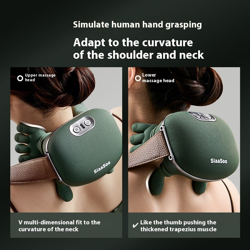 !Muscle Massager Wireless Shoulder And Back Kneading Massage