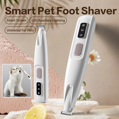 2025 New Pet Paw Trimmer 1Pack,Rechargeable Quiet Hair Trimmer For Pets,Professional Pet Grooming Kit