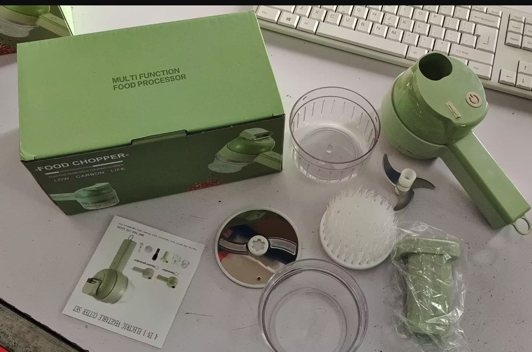 !!!𝗡𝗘𝗪!!! Chopper Mini Wireless Electric Mashed Garlic Cutting And Pressing Stir