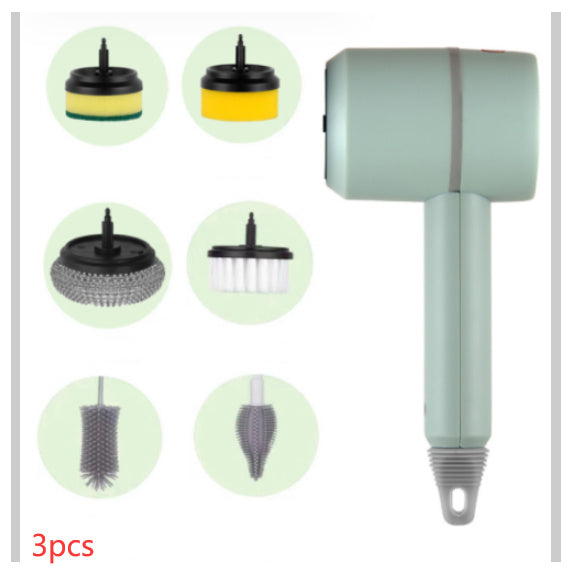 !!!𝗡𝗘𝗪!!! Electric Cleaning Brush Multifunctional Scouring Pad