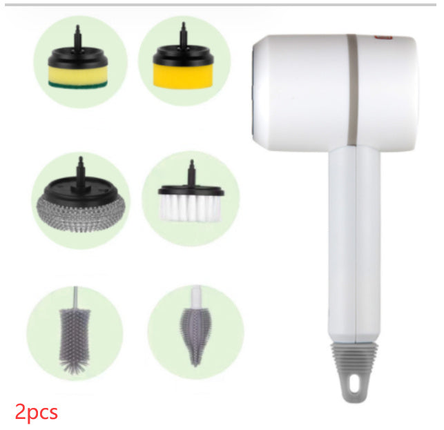 !!!𝗡𝗘𝗪!!! Electric Cleaning Brush Multifunctional Scouring Pad